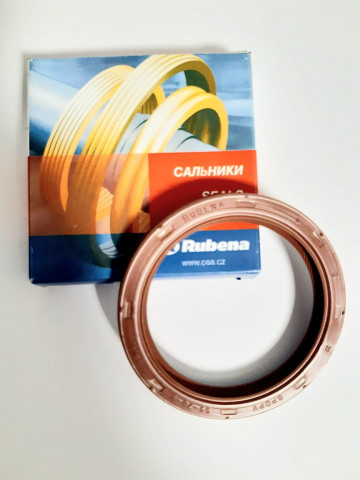 Сальник коленвала 406 передний (55*70) (Rubena) оригинал