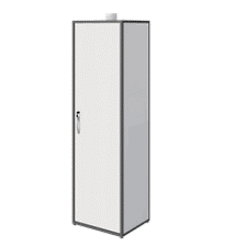 Шкаф 1-но створчатый, Металлический, для хранения химреактивов ШМ-06 - фото 1 - id-p95438586