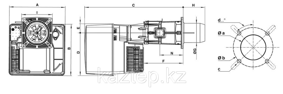 ГОРЕЛКА ELCO VGL 6.1600 M - фото 2 - id-p95442161