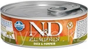 Фармина  N&D Cat Pumpkin Консервы, утка., 70г