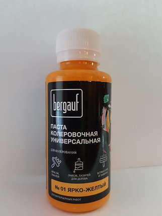 Колеровочное средство Bergauf 02 желтая 0.1 л, фото 2