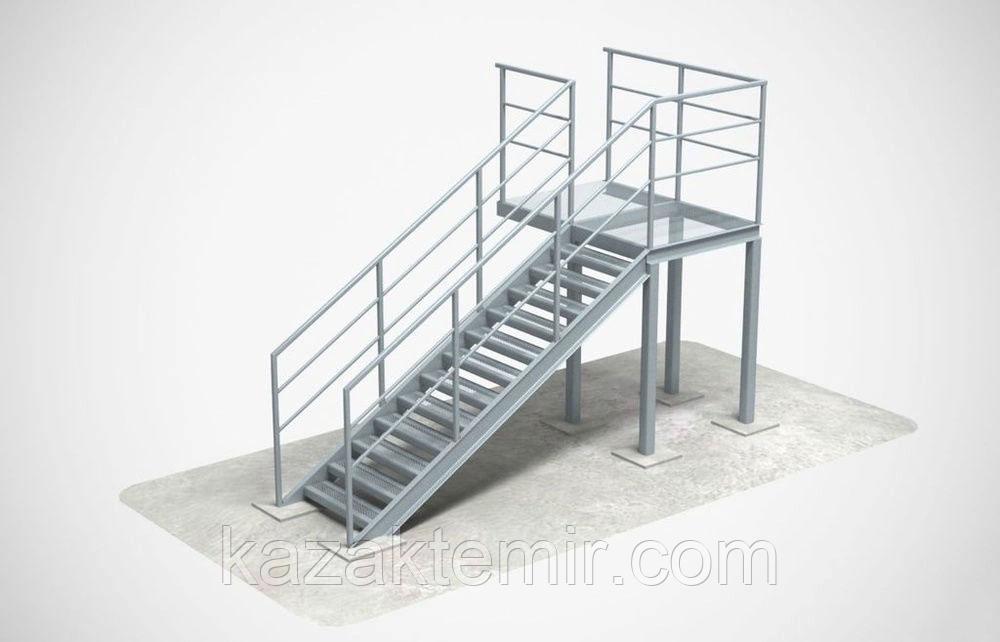 Промышленные лестницы из холодногнутых профилей - фото 1 - id-p95444549