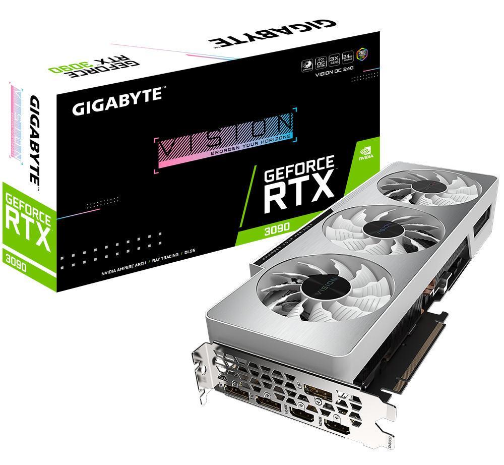 Видеокарта rtx 3090 Gigabyte Vision OC