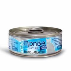 Monge Natural Atnantic tuna Консервы с атлантическим тунцом 80гр - фото 1 - id-p95478634