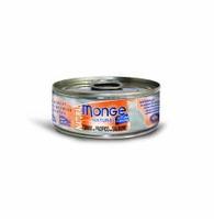 Monge Natural Tuna with Salmone Тунец с лососем в желе для взрослых кошек 80гр