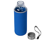 Бутылка для воды Pure c чехлом, 420 мл,синий, фото 2