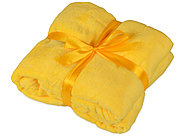 Подарочный набор с пледом, термокружкой и миндалем в шоколадной глазури Tasty hygge, желтый, фото 3