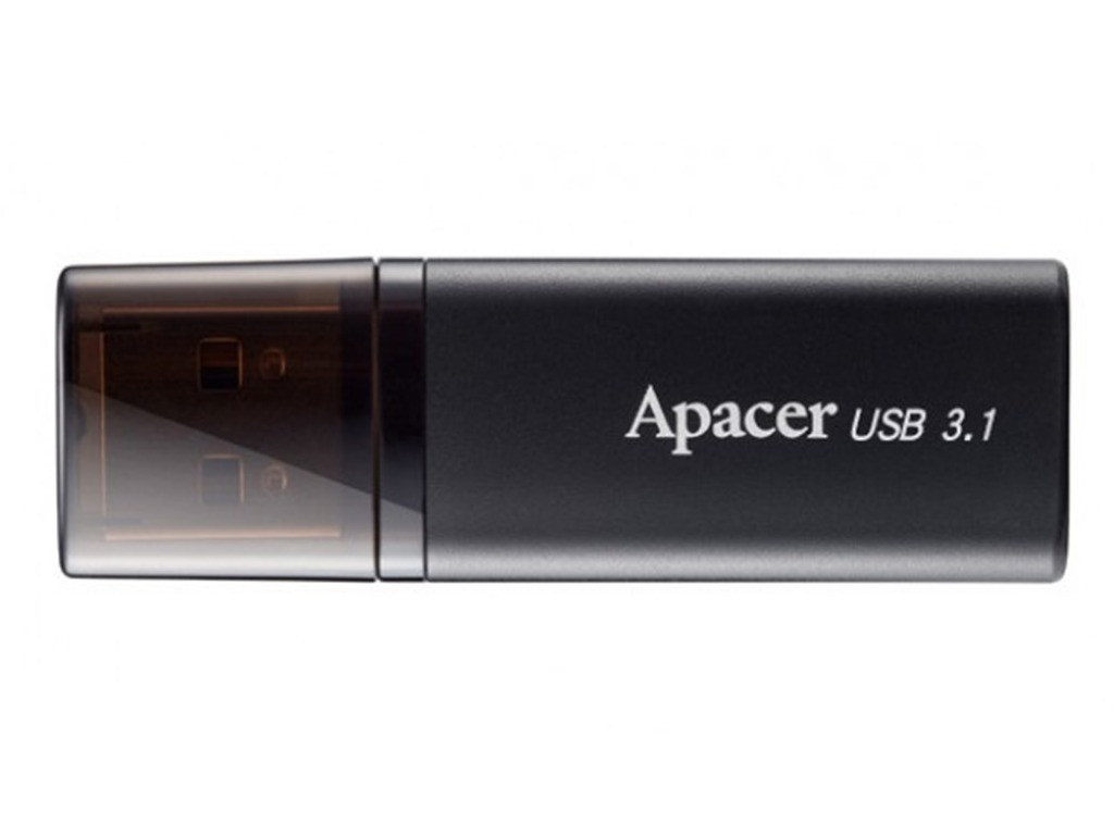 USB flash 64GB Apacer AH25B, AP64GAH25BB-1, USB 3.1, black