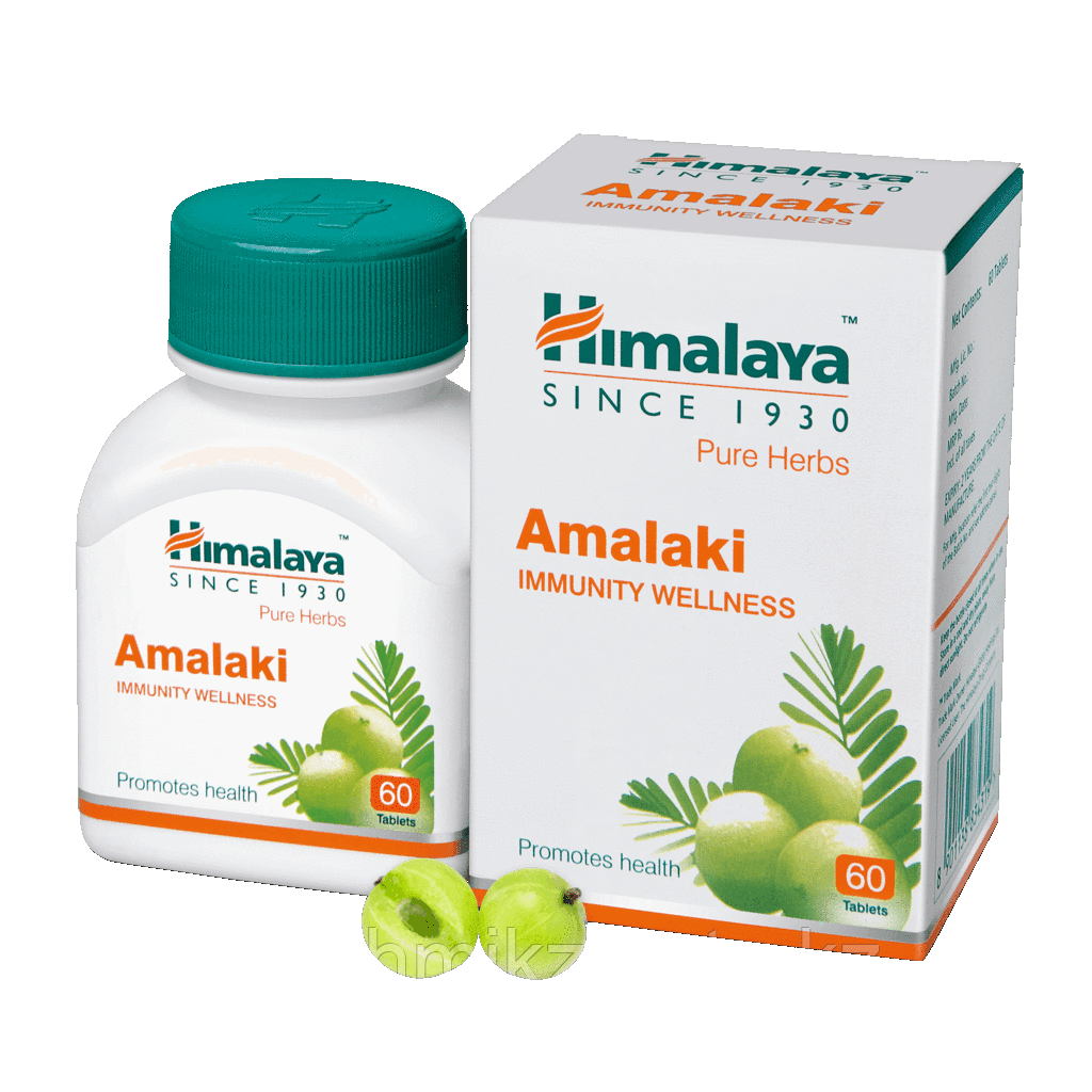 Амалаки, Гималаи ( Amalaki Himalaya)- омоложение, витамин С, 60 таблеток
