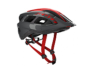 Шлем велосипедный Scott Supra, black/red