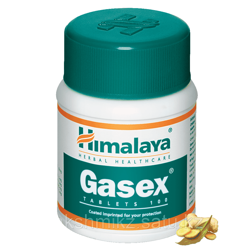 Газекс, Гималаи (Gasex, Himalaya) - Улучшает пищеварение, 100 таблеток