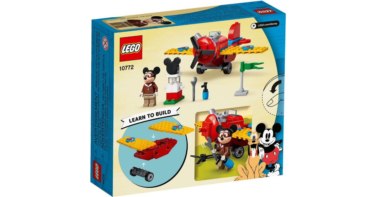 10772 Lego Disney Винтовой самолёт Микки, Лего Дисней - фото 2 - id-p95484366