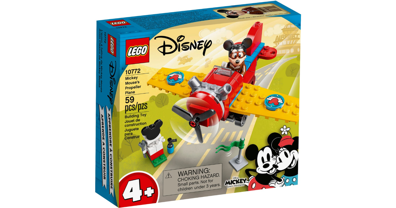 10772 Lego Disney Винтовой самолёт Микки, Лего Дисней
