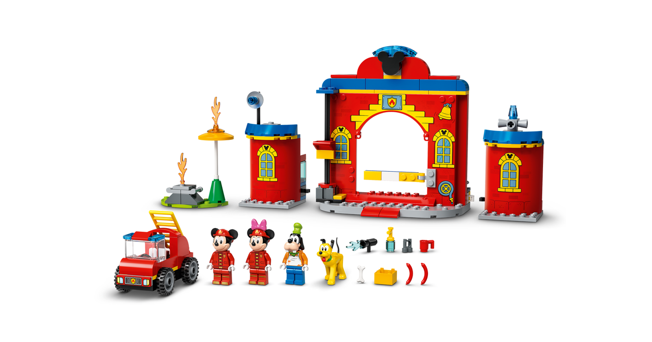 10776 Lego Disney Пожарная часть и машина Микки и его друзей, Лего Дисней - фото 4 - id-p95484370