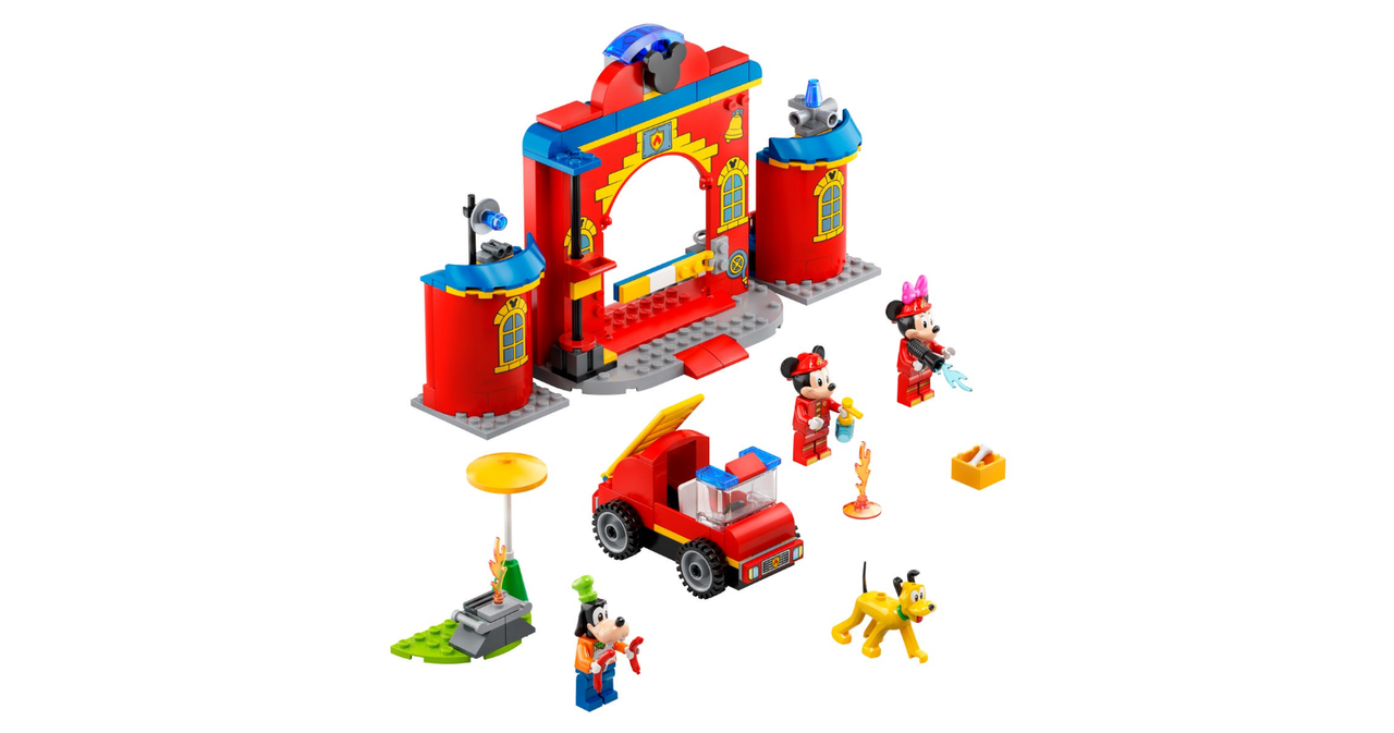 10776 Lego Disney Пожарная часть и машина Микки и его друзей, Лего Дисней - фото 5 - id-p95484370