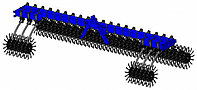 Борона-мотыга ротационная БМР-5,6