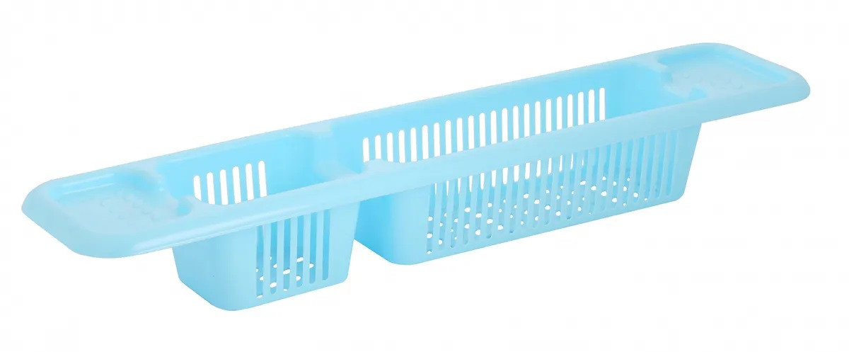 Полка для ванны Альтернатива М5633 голубая, фото 1