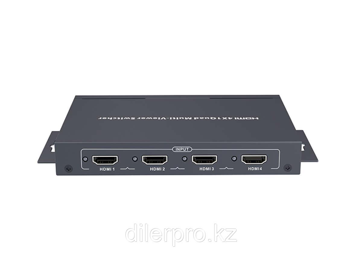 Lenkeng LKV401MS - Переключатель HDMI 4 в 1 с функцией квадрирования изображения - фото 2 - id-p86188370