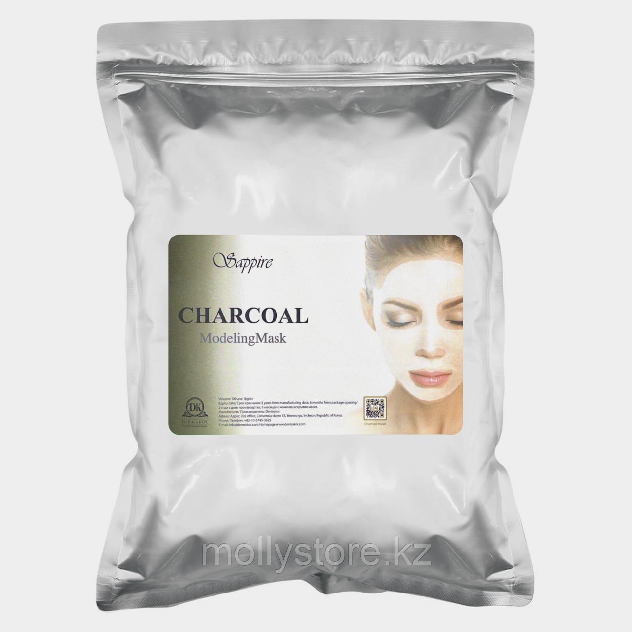 Альгинатная маска 1 кг Charcoal Modeling Mask Моделирующая маска с Углем