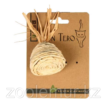 MON TERO ЭКО ПИРАМИДКА ИГРУШКА ДЛЯ КОШЕК, С КОШАЧЬЕЙ МЯТОЙ, 5см