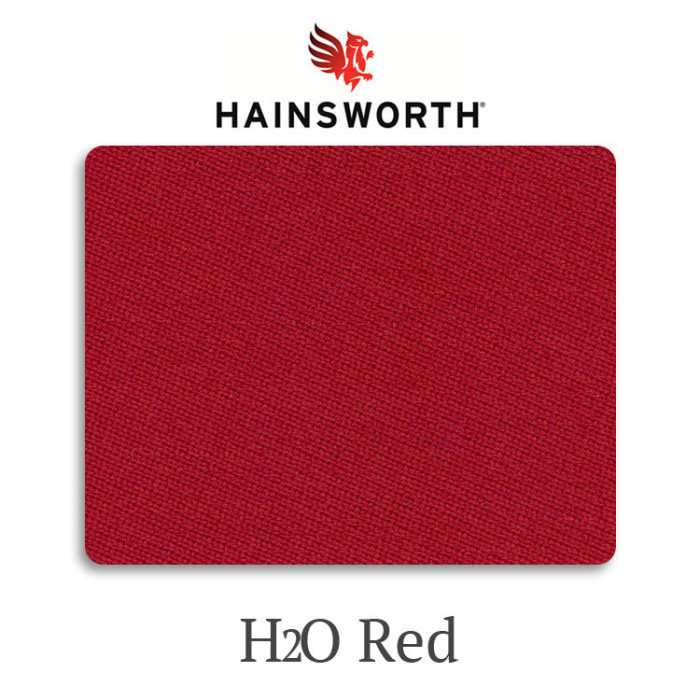 Сукно бильярдное Hainsworth Elite-Pro H2O Red водонепроницаемое
