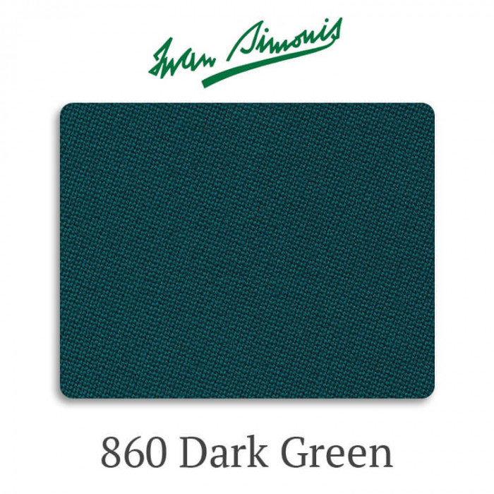 Сукно бильярдное Iwan Simonis 860 Dark Green
