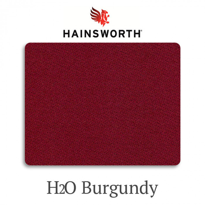 Сукно бильярдное Hainsworth Elite-Pro H2O Burgundy водонепроницаемое