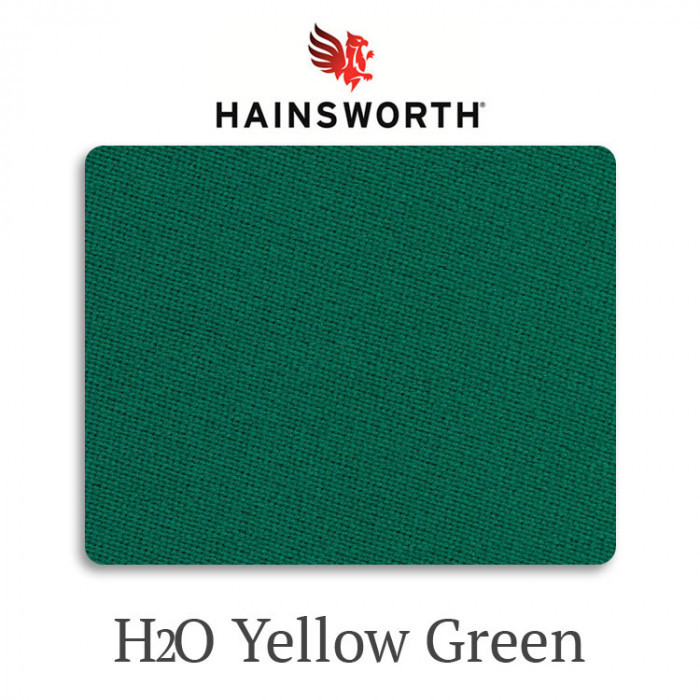 Сукно бильярдное Hainsworth Elite-Pro H2O Yellow Green водонепроницаемое