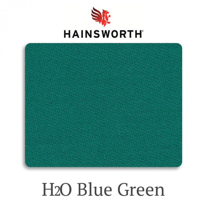 Сукно бильярдное Hainsworth Elite-Pro H2O Blue Green водонепроницаемое
