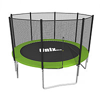 Батут UnixFit Simple Green 10FT внешняя сетка 305см
