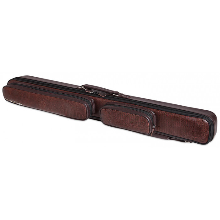Кейс для кия QK-S Captain русский бильярд 2рс 2x2 коричневый