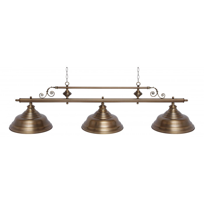 Светильник бильярдный Verona Bronze Antique 3 плафона