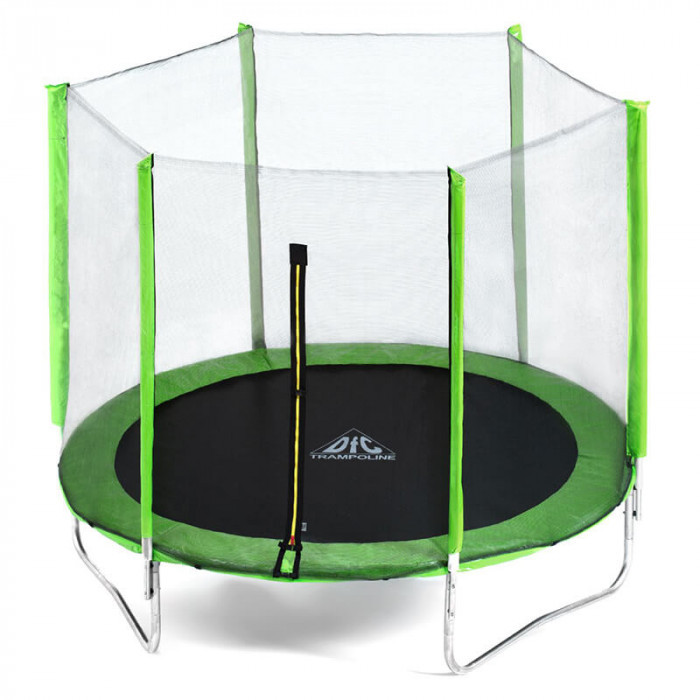 Батут DFC Trampoline Fitness Green внешняя сетка 16FT 488см