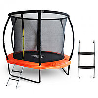 Батут Start Line Global 8FT внутренняя сетка 244см