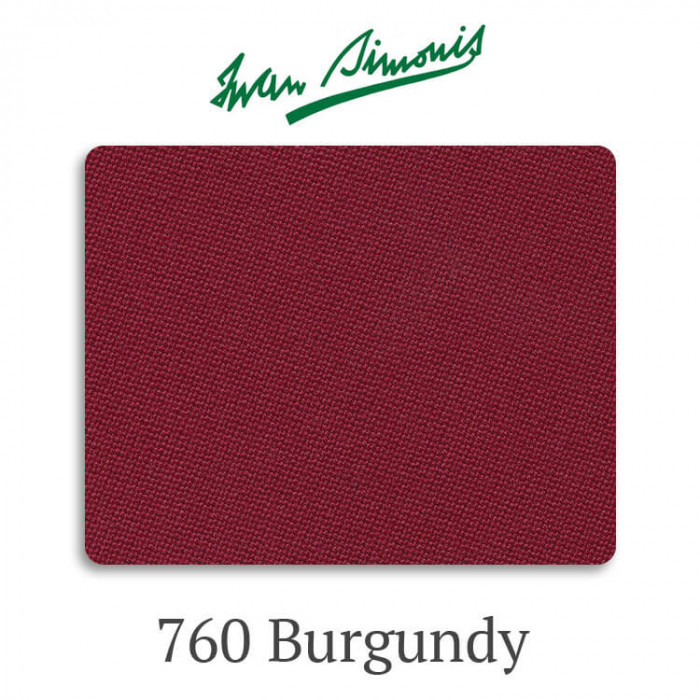 Сукно бильярдное Iwan Simonis 760 Burgundy