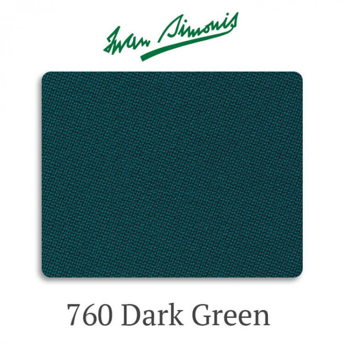 Сукно бильярдное Iwan Simonis 760 Dark Green