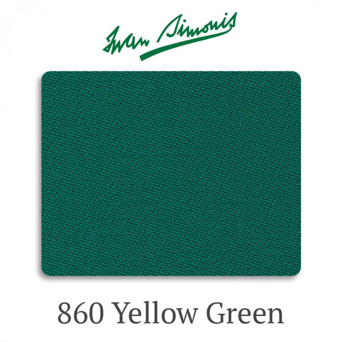 Сукно бильярдное Iwan Simonis 860 Yellow Green