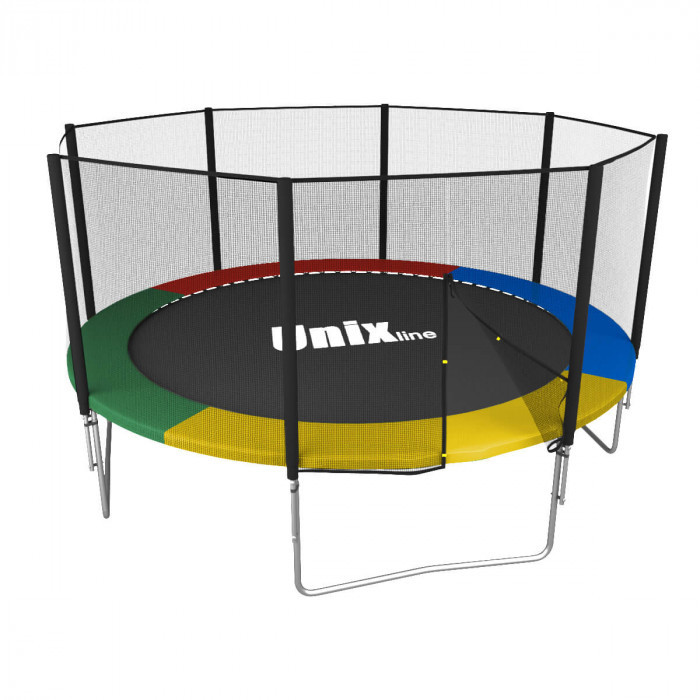Батут UnixFit Simple Color 10FT внешняя сетка 305см
