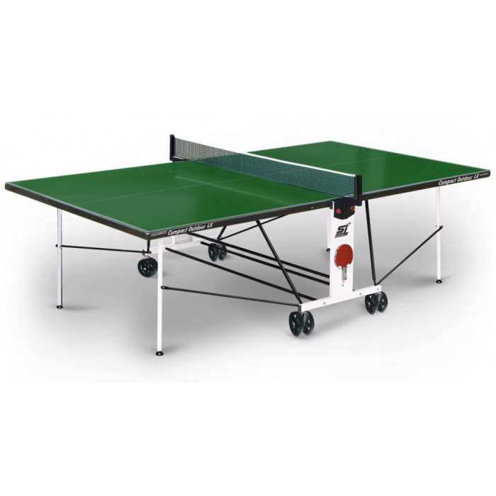 Стол теннисный Start Line Compact Outdoor LX Green всепогодный