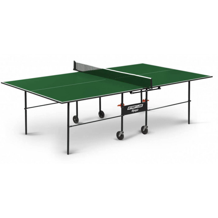 Стол теннисный Start Line Olympic Green с сеткой