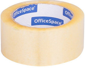 Клейкая лента упаковочная OfficeSpace, 48 мм. х 100 метров, 45 мкм, ШК