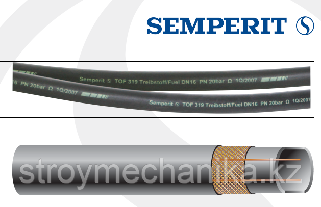 Шланг (рукав) топливный 16 мм Semperit Tof 319 - фото 9 - id-p95504059