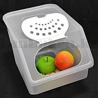 Контейнер для хранения овощей 11,2 л. 82100 (003) прозрачный