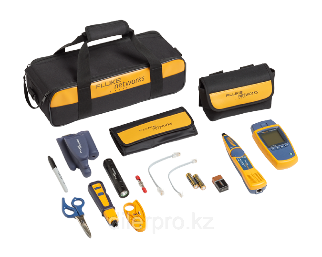 Fluke Networks MS2-TTK расширенный комплект кабельного тестера MicroScanner2