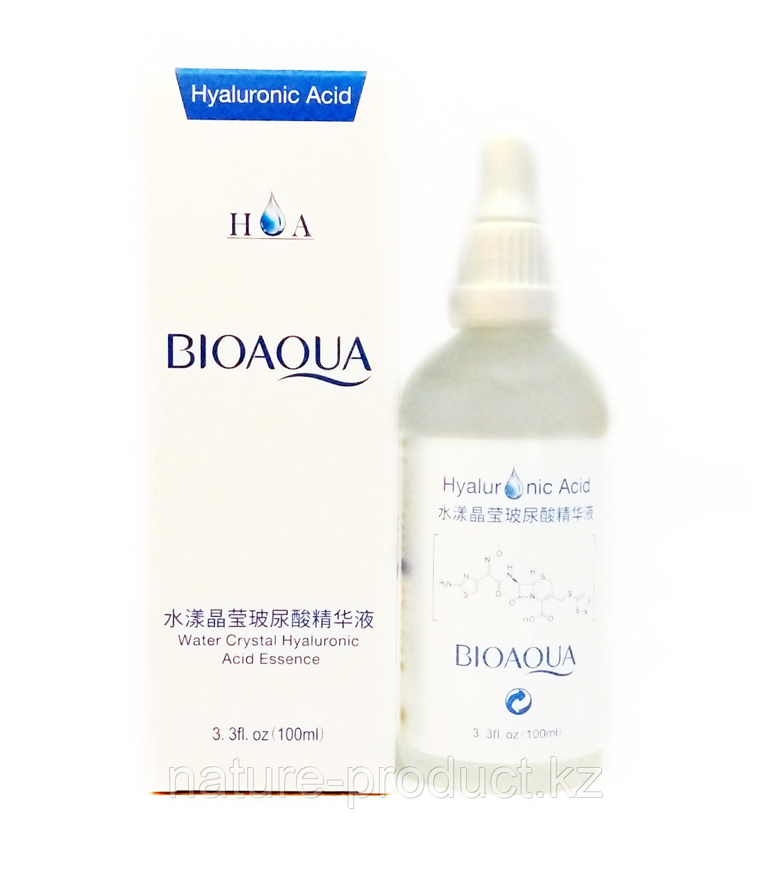 Сыворотка Гиалуроновая кислота Hyaluronic Acid bioaqua 100 мл - фото 1 - id-p95524946