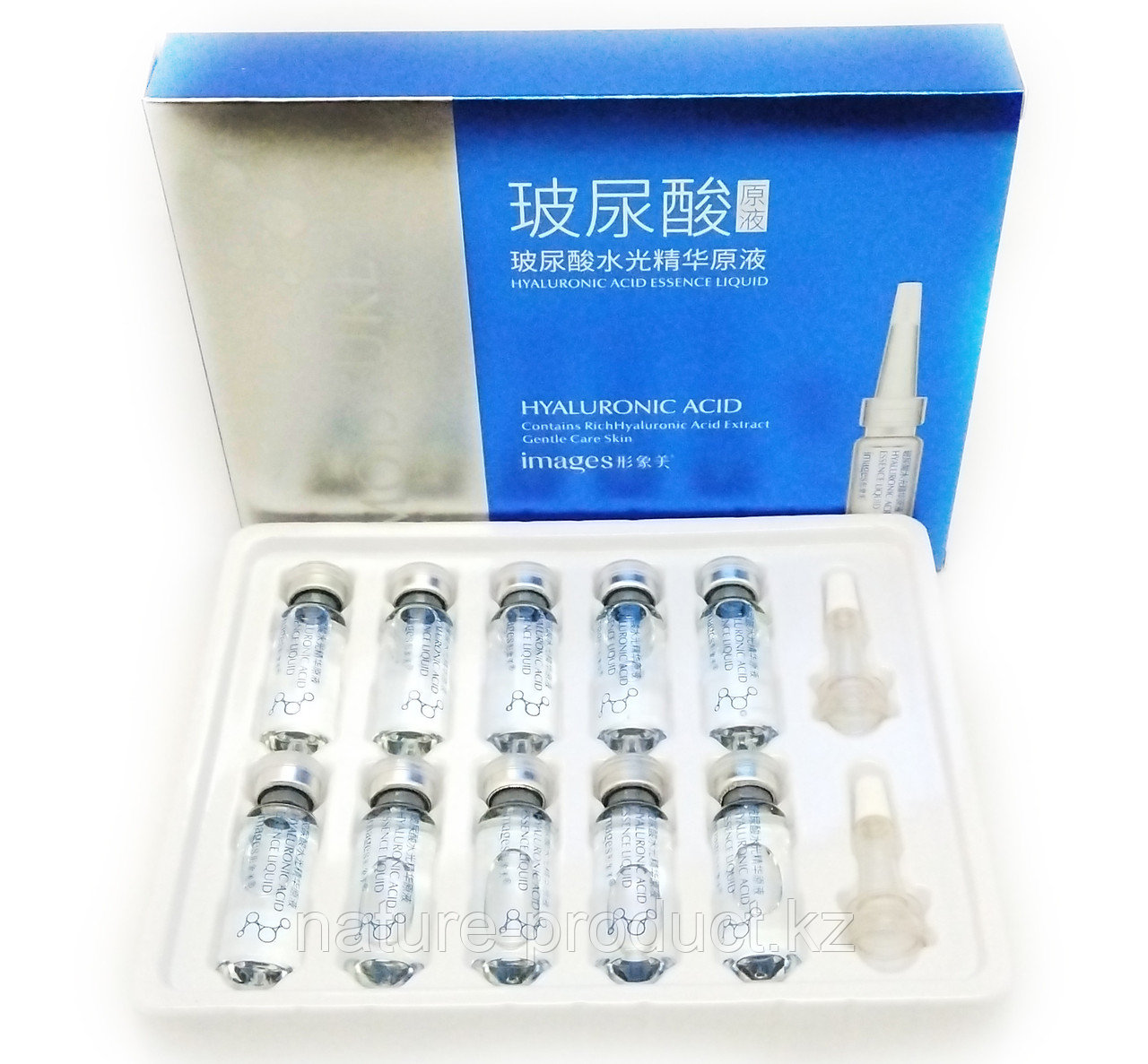 Сыворотка с гиалуроновой кислотой,Hyaluronic Acid Moisture 5 x 10 ml