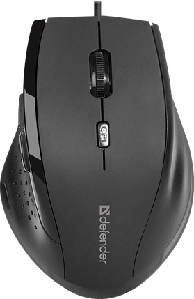 Мышь проводная Defender Accura MM-362 черный,6 кнопок, 800-1600 dpi, фото 2