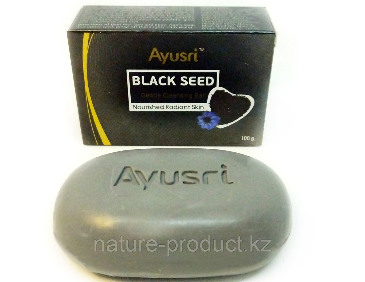 Мыло с Черным тмином (Black seed soap AYUSRI), 100 гр