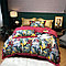 Комплект постельного белья KING SIZE из египетского хлопка c цветами, фото 9