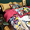 Комплект постельного белья KING SIZE из египетского хлопка c цветами, фото 10